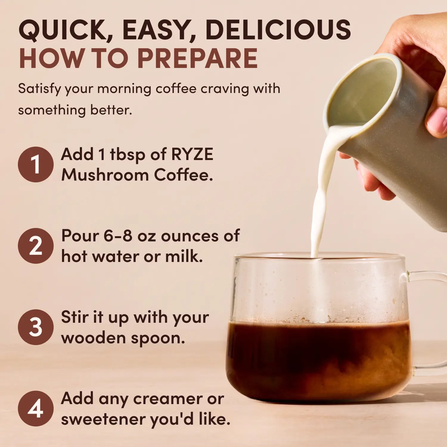 Mushroom Coffee Dark Roast Starter Kit (60 servings) - Smooth Coffee