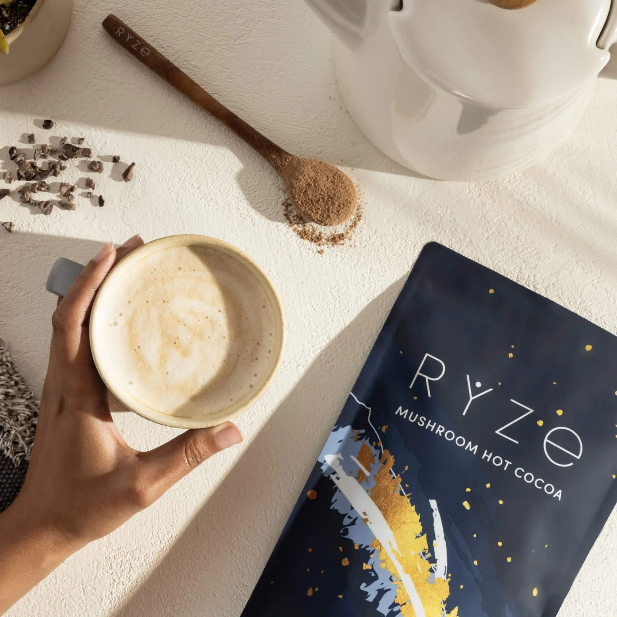 RYZE Ritual Set (Cocoa + Coffee) - Focus Support