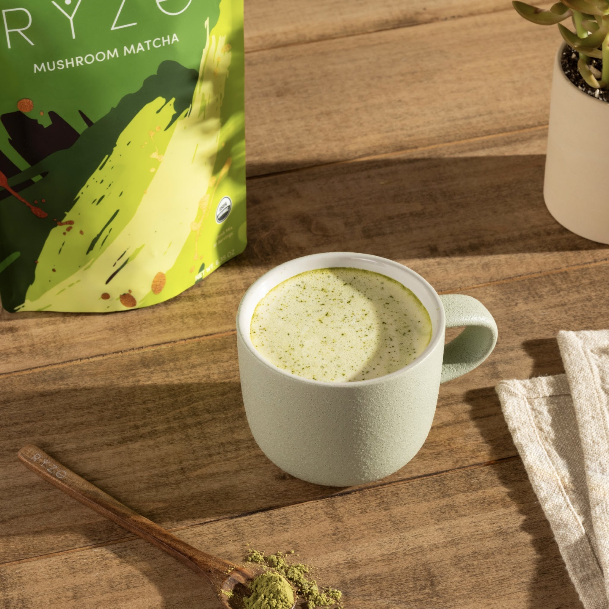 Mushroom Matcha (30 Servings) - No Jitters
